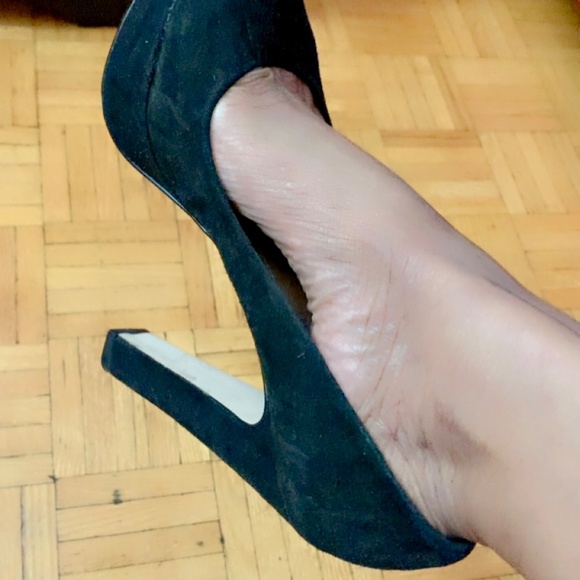 Black Suede -  5” pumps - Picture 2 of 6